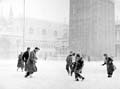 Giacobbi Giorgio Palle di neve a San Marco, 1954